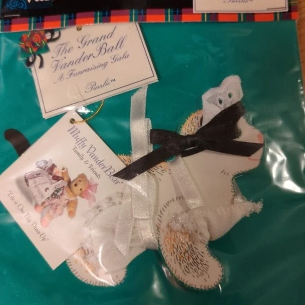VanderBear Wear Outfit Grand Vander Ball Purrlie Cat Apron Head Piece NEW